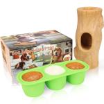 kogven Interactive Dog Toys for Aggressive Chewers Indestructible Dogs Toy for Large/Medium Breed,Frozen Dog Treat Holder to Keep Them Busy&Reduces Anxiety