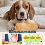 kogven Interactive Dog Toys for Aggressive Chewers Indestructible Dogs Toy for Large/Medium Breed,Frozen Dog Treat Holder to Keep Them Busy&Reduces Anxiety