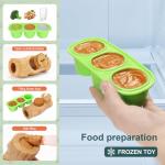 kogven Interactive Dog Toys for Aggressive Chewers Indestructible Dogs Toy for Large/Medium Breed,Frozen Dog Treat Holder to Keep Them Busy&Reduces Anxiety