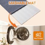 UNICITII Dog Car Seat, Enclosed Carrier for Pets Travel Safety Dog Crate Soft-Sided Covered Car Kennel Carrier for Backseat for Medium Dogs