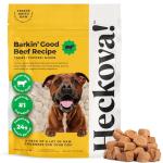 Heckova! Barkin’ Good Beef - Freeze Dried Raw Dog Treats, Human Grade Beef Heart and Liver for Training, Meal Topper - High Protein (24g Per Cup) - Training Treats for Dogs, Made in The USA, 4oz Bag