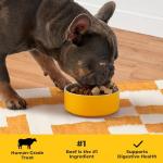 Heckova! Barkin’ Good Beef - Freeze Dried Raw Dog Treats, Human Grade Beef Heart and Liver for Training, Meal Topper - High Protein (24g Per Cup) - Training Treats for Dogs, Made in The USA, 4oz Bag