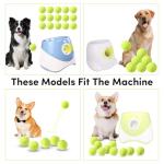 ZIYIZE Mini Tennis Balls, 15 Pack 2 inch Dog Tennis Balls, Easy Catching Pet Playing Ball for 2 inch Dog Ball Launcher