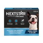 NEXTSTAR Flea and Tick Prevention for Dogs, Repellent & Control, Fast Acting Waterproof Topical Drops, Flea and Tick Prevention for Small Dogs, 1 Monthly Dose