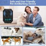 ALEVALBAR Ultrasonic Anti-Bark Device with Adjustable Modes