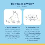 Proden PlaqueOff System Dental Care Bones for Dogs - Vegetable 17 oz