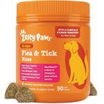 Zesty Paws Flea and Tick Prevention for Dogs Chewable - Prevention, Protection & Repellent - Dog Supplement to Kill & Control Fleas & Ticks - with Garlic, Thyme, Rosemary & Lemon Balm Extract - 90 Ct
