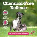 Zesty Paws Flea and Tick Prevention for Dogs Chewable - Prevention, Protection & Repellent - Dog Supplement to Kill & Control Fleas & Ticks - with Garlic, Thyme, Rosemary & Lemon Balm Extract - 90 Ct