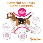 Zesty Paws Flea and Tick Prevention for Dogs Chewable - Prevention, Protection & Repellent - Dog Supplement to Kill & Control Fleas & Ticks - with Garlic, Thyme, Rosemary & Lemon Balm Extract - 90 Ct