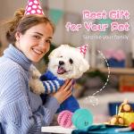 HIPPIH Dog Puzzle Toys & Interactive Toys for Large & Small Dogs - IQ Training, Chewing, Teeth Cleaning & Treat Dispensing - 2 Pack