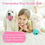 HIPPIH Dog Puzzle Toys & Interactive Toys for Large & Small Dogs - IQ Training, Chewing, Teeth Cleaning & Treat Dispensing - 2 Pack