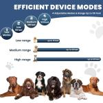 Anti Barking Devices，Anti Barking Device for Dogs Long Range 50ft (270°)，3 Modes Ultrasonic Bark Box，Dog Barking Deterrent Devices，Bark Box，Barking Control Devices for Dog Training in Outdoor/Indoor