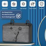 Anti Barking Devices，Anti Barking Device for Dogs Long Range 50ft (270°)，3 Modes Ultrasonic Bark Box，Dog Barking Deterrent Devices，Bark Box，Barking Control Devices for Dog Training in Outdoor/Indoor