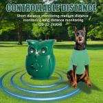 QHZ Ultrasonic Dog Bark Control Device – Safe & Humane Anti-Barking Deterrent 3 Adjustable Modes Rechargeable Indoor & Outdoor Use Effectively Reduces Excessive Barking Without Harm