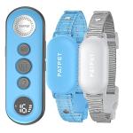 PATPET Shock Collar for Dogs(10-120lbs), 4000ft Rechargeable IPX7 Waterproof Training Collar with Remote for 2 Dogs- Electric Dog Collar for Small Medium Large Dogs 2 Packs