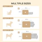 LINENLUX Cute Dog Blanket for Small Medium Dogs 6-Pack Soft Stretchy Fleece Blankets for Pet Cat Puppy Warm Wrinkle-Resistant Throw for Couch Bed Outdoor Mix 40x31 inch (Pack of 6)