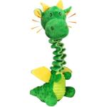 Eneston Large Squeaky Dog Toys, Tug-of-War Puppy Toys with Crinkle Paper, Stuffed Plush Animal Dog Toys to Keep Them Busy, Bonding Time Pet Toys for Small, Medium, Large Dogs