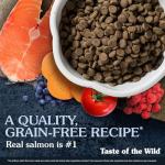 Taste of The Wild Pacific Stream Grain-Free Dry Dog Food With Smoke-Flavored Salmon 28lb
