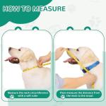 GLADOG Soft Dog Cone Collar, 3 PCS (XL is Only 1 PCS) Flexible Plastic Cone for Dogs After Surgery, Dog Recovery Collar, Adjustable E-Collar for Large/Medium/Small Dogs Cat, Comfy Elizabethan Collar