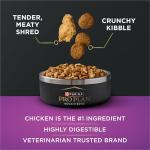 Purina Pro Plan AdvantEDGE Senior Support Plus Small Breed Shredded Blend Chicken and Rice Formula Dry Dog Food - 3.5 lb Bag
