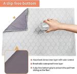 Dog Grass Pet Loo Indoor/Outdoor Portable Potty, Dog Litter Box, Artificial Grass Patch Bathroom Mat and Washable Pee Pad for Puppy Training, Full System with Trays (Pet Training Tray, 20"x16")