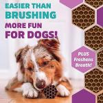 Yummy Combs Dog Dental Treats – Vet VOHC Approved – Delicious Chicken Protein – Removes Tartar with Cleaning Comb Shape – Dental Dog Treats for Extra Small Dogs (24oz, 96 Count)