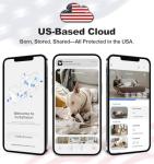 Gyliziex Indoor Security Camera 2 Packs, 2K 5G WiFi Baby/Pet/Dog/Nanny Cameras for Home Security, 360 PTZ Security Cameras with US Servers Phone App, 911 One-Tap Call,AI Smart Detection