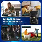 Anti Barking Devices, Auto Ultrasonic Dog Bark Deterrent Devices Long Range 50ft, 3 Modes Rechargeable Bark Box Barking Control Devices, Effective Stop Barking Dog Devices Indoor/Outdoor Training