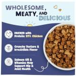 Pawstruck Air Dried Dog Food with Real Chicken, Grain-Free, Made in USA, Non-GMO & Vet Recommended, High Protein Limited Ingredient Full-Feed for All Breeds & Ages, 2lb Bag
