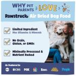 Pawstruck Air Dried Dog Food with Real Chicken, Grain-Free, Made in USA, Non-GMO & Vet Recommended, High Protein Limited Ingredient Full-Feed for All Breeds & Ages, 2lb Bag