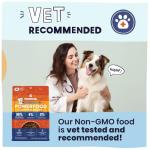 Pawstruck Air Dried Dog Food with Real Chicken, Grain-Free, Made in USA, Non-GMO & Vet Recommended, High Protein Limited Ingredient Full-Feed for All Breeds & Ages, 2lb Bag