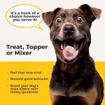 Beef Liver Dog Treats Freeze Dried - Single Ingredient Human Grade Raw Liver Bites for Training, Meal Topper, No Additives - High Protein(31g Per Cup)Training Treats for Dogs, Made in the USA, 4oz Bag