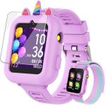 Melontti Smart Watch for Kids with 39 Games,Camera,Video,Music Player,Recorder,Alarm,Pedometer,Flashlight,Stopwatch,HD Touch Screen,Borthday Gift Toy for Girls Ages 3-12(Purple)