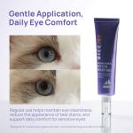 HICC PET Dog Eye Gel, Vet-Trusted Dog Eye Gel Drops, Pet Eye Cleanser Wash, Moisturizes & Refreshes Dry Eyes, Gentle Daily Pet Eye Care Alternative for Dogs, Cats, Horses. 2 fl oz