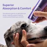 HICC PET Dog Eye Gel, Vet-Trusted Dog Eye Gel Drops, Pet Eye Cleanser Wash, Moisturizes & Refreshes Dry Eyes, Gentle Daily Pet Eye Care Alternative for Dogs, Cats, Horses. 2 fl oz