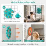 2-in-1 Lick Mat for Dog Crate Training