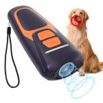 Honey Paws Dog Bark Deterrent Devices, Ultrasonic Anti Barking Device for Dogs, Up to 50FT Long Range Rechargeable Bark Control Safe for Dogs & Human Portable Indoor Outdoor (B0GTY9VT33, Black)