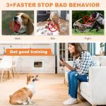 Honey Paws Dog Bark Deterrent Devices, Ultrasonic Anti Barking Device for Dogs, Up to 50FT Long Range Rechargeable Bark Control Safe for Dogs & Human Portable Indoor Outdoor (B0GTY9VT33, Black)