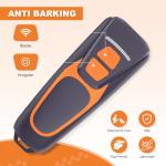 Honey Paws Dog Bark Deterrent Devices, Ultrasonic Anti Barking Device for Dogs, Up to 50FT Long Range Rechargeable Bark Control Safe for Dogs & Human Portable Indoor Outdoor (B0GTY9VT33, Black)