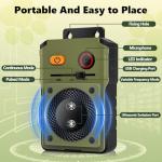 DJNFGQ Anti Barking Device for Dogs, Rechargeable Ultrasonic Dog Control Devices, Auto Bark Deterrent Devices with 3 Modes,33FT Silencer Sonic Barking Deterrent Indoor/Outdoor Safe for Dog & People