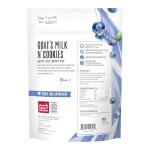 The Honest Kitchen Human Grade Dog Treats Goat's Milk N' Cookies: Slow Baked with Blueberries & Vanilla, 8 oz Bag