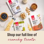 The Honest Kitchen Human Grade Dog Treats Goat's Milk N' Cookies: Slow Baked with Blueberries & Vanilla, 8 oz Bag