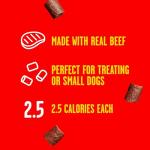 Pup-Peroni Dog Training Treats Made With Real Beef, 5.6 Oz. Bag, (Pack of 8)