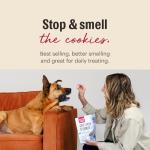 The Honest Kitchen Human Grade Dog Treats Goat's Milk N' Cookies: Slow Baked with Blueberries & Vanilla, 8 oz Bag