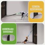 VibeVerve Dog Bungee Toy for Small/Medium Dogs,Interactive Dog Tug of War Toys Set with Tether, Rope and Ball, Tree Hanging Toy,Indoor Dog Rope Toy,Not for Aggressive Chewers