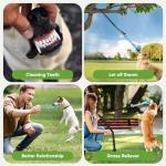 VibeVerve Dog Bungee Toy for Small/Medium Dogs,Interactive Dog Tug of War Toys Set with Tether, Rope and Ball, Tree Hanging Toy,Indoor Dog Rope Toy,Not for Aggressive Chewers