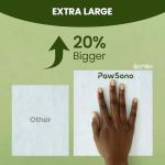 Hypoallergenic Pet Wipes for Dogs & Cats – Quick Clean & Deodorize Paws, Butt, Eyes, Ears, Face & Fur | Daily Grooming After Walks and Between Baths | Extra Large & Thick | Coconut Scented, 400 Count