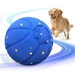Invengo Interactive Dog Ball, Automatic Rolling Dog Toys with 3 Play Modes, E-TPU Material Dog Balls, IP65 Waterproof Interactive Dog Toys for Medium Dogs(Blue)