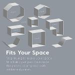 IRIS USA 34" Exercise 8-Panel Pet Playpen with Door, Dog Playpen, Puppy Playpen, Small Medium Large Dogs, Keep Pets Secure, Easy Assemble, Rust-Free, Heavy-Duty Molded Plastic, Customizable, White