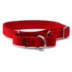 PetSafe Adjustable Martingale Collar - Only Tightens When Dogs Pull, Prevents Slipping Out - Helps with Strong Pullers, Increased Control - Alternative to Choke Collar - 1", Medium, Red